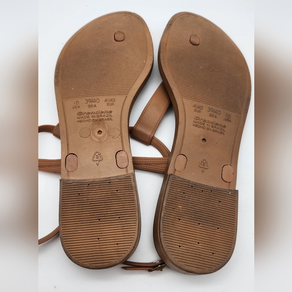 West Loop Grendene Southwest Desert Style Womens Sandals Sling Back Sz 10 - Picture 7 of 7